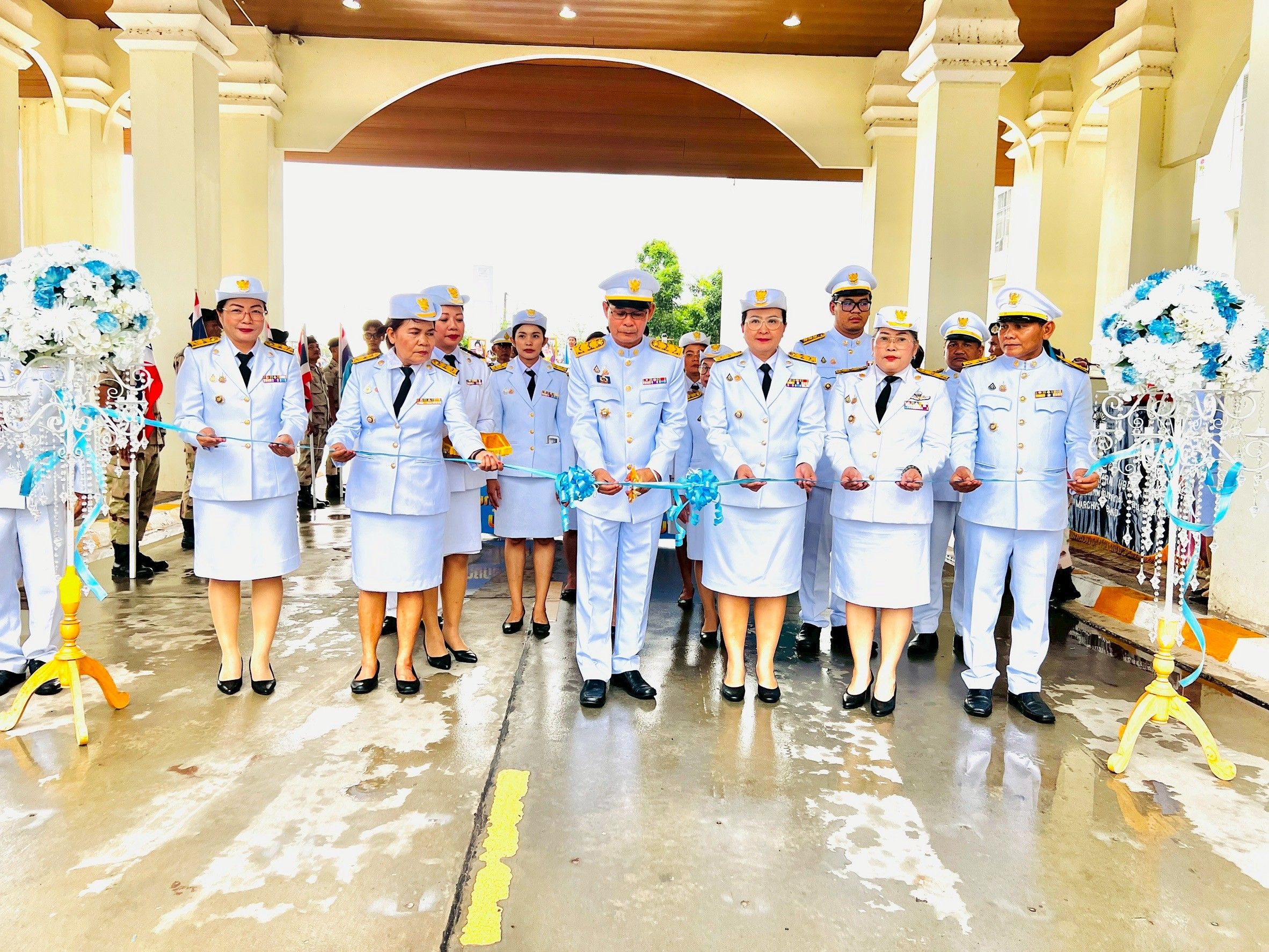 อำเภอโขงเจียม เข้าร่วมพิธีมอบเงินพระราชทานขวัญถุงกองทุนแม่ของแผ่นดิน ประจำปี 2568